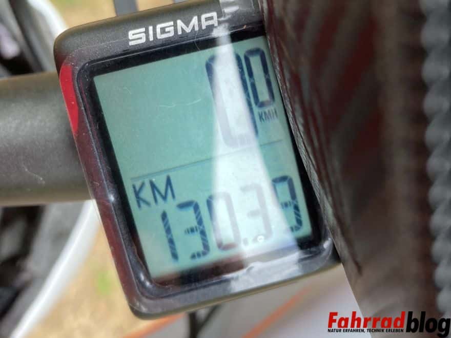 Sigma BC 5.0 Fahrradtachometer Fahrradcomputer Display und Anzeige