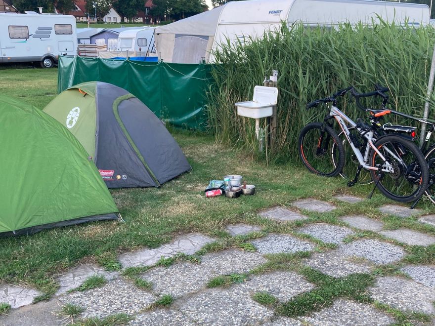 Fahrrad Camping