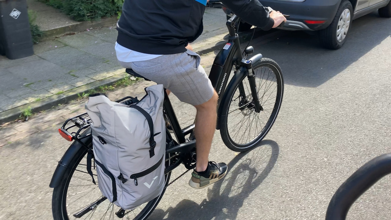 Grundig GCB-1 E-Bike GepaÌˆcktraÌˆger mit Fahrradtasche