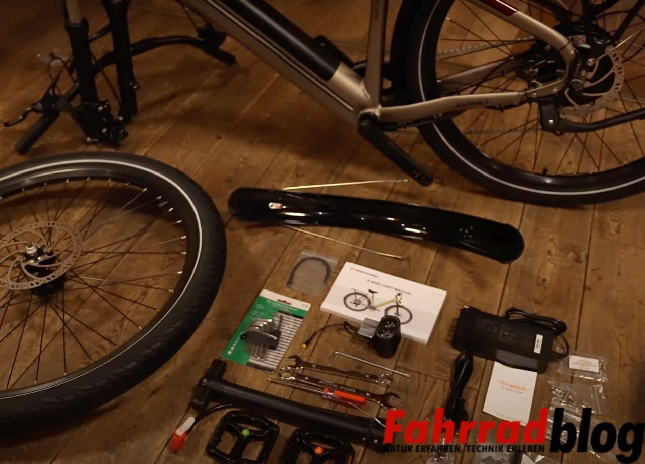 Mokwheel Asphalt E-Bike ZubehoÌˆr Lieferumfang